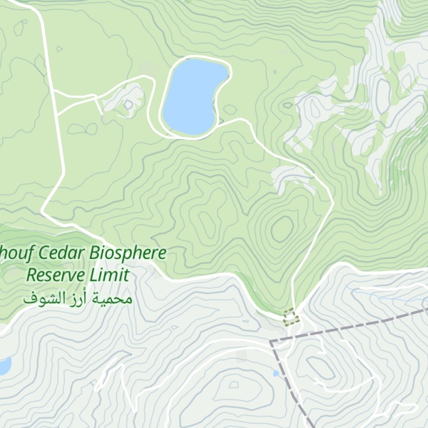 Map of Jabal er Roûss