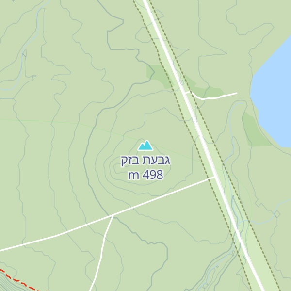 Map of גבעת בזק
