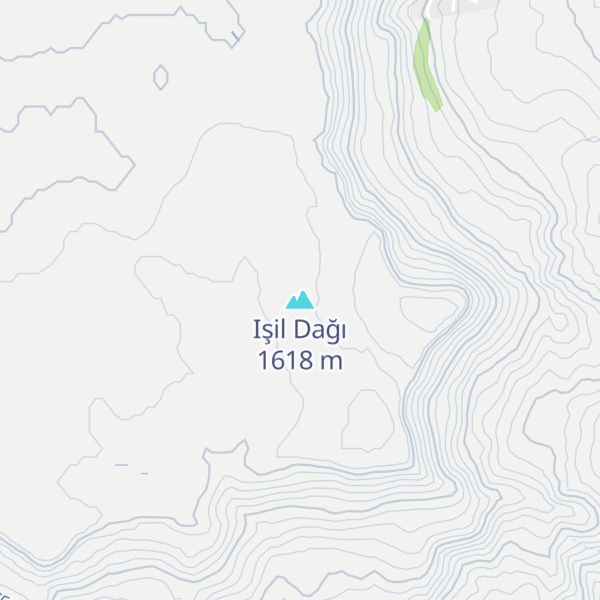 Map of Işil Dağı