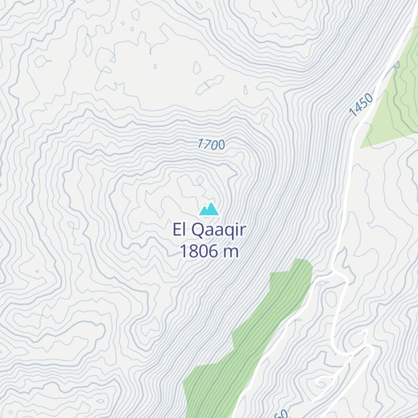 Map of El Qaaqir