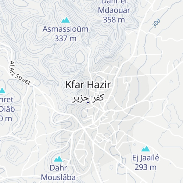 Map of Es Sraīdîne