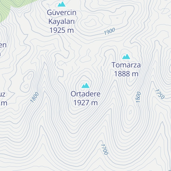 Map of Ortadere