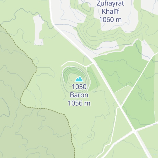 Map of 1050 Baron