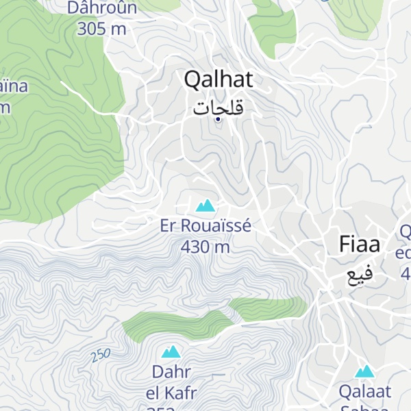Map of Er Rouaïssé