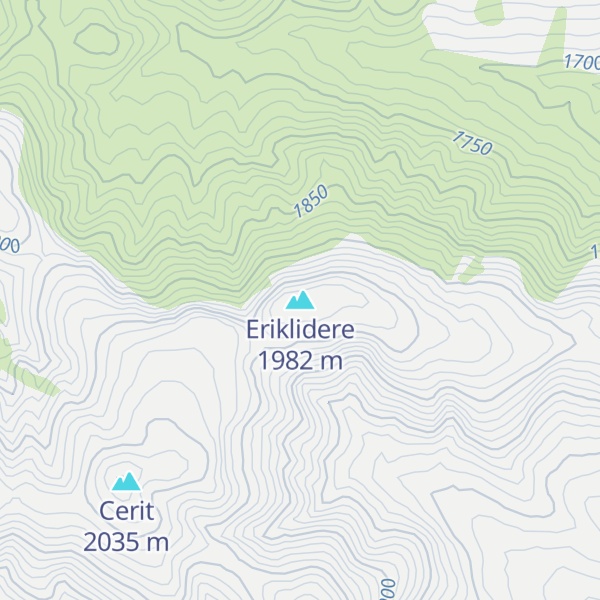 Map of Eriklidere