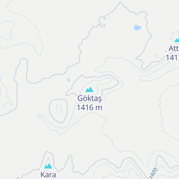 Map of Göktaş