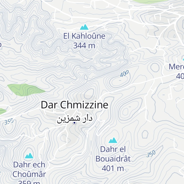 Map of Dahr Nahra