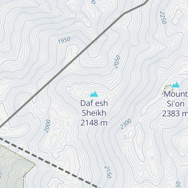 Map of Daf esh Sheïkh