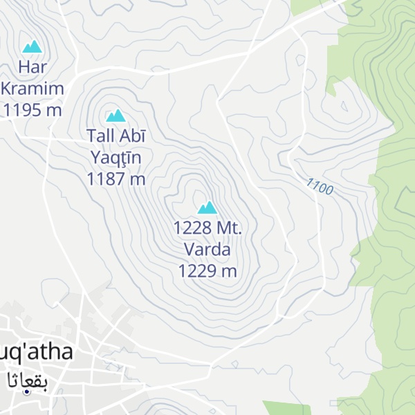 Map of 1228 Mt. Varda