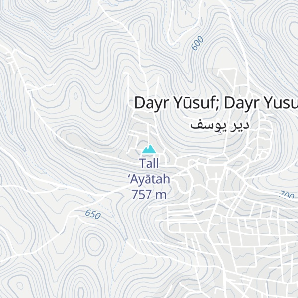 Map of Tall ‘Ayātah