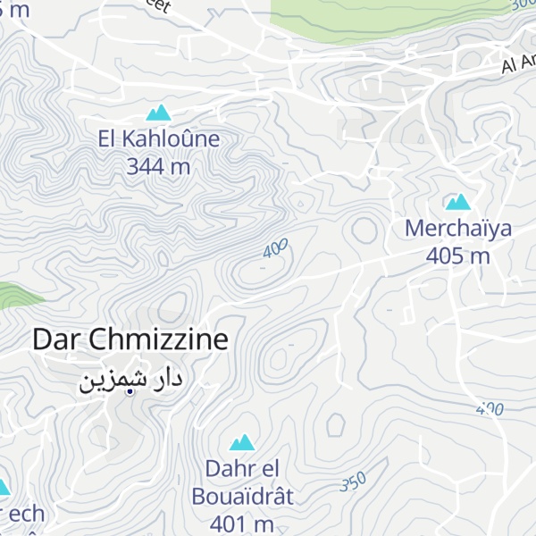 Map of Dahr en Nhaïle
