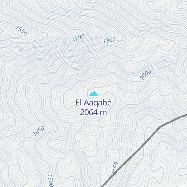 Map of El Aaqabé