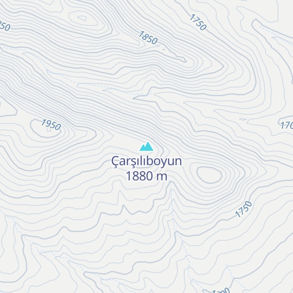 Map of Çarşılıboyun