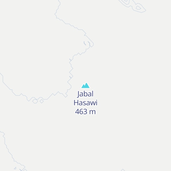 Map of Jabal Hasawi