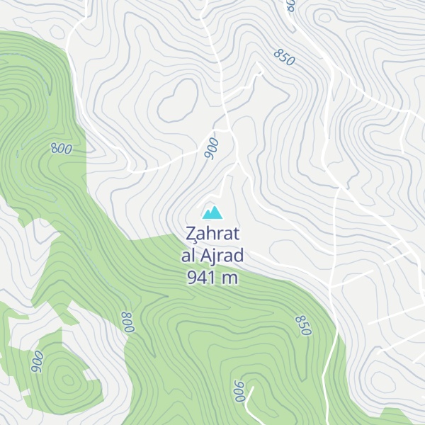 Map of Z̧ahrat al Ajrad
