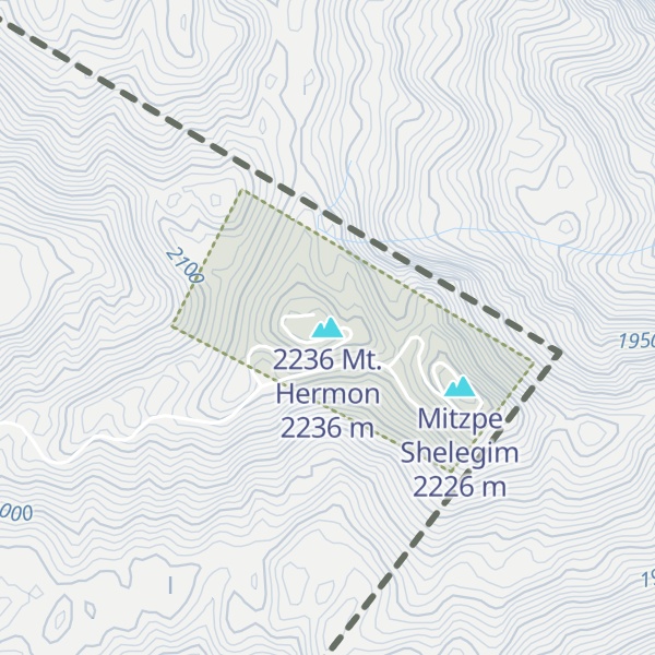 Map of 2236 Mt. Hermon
