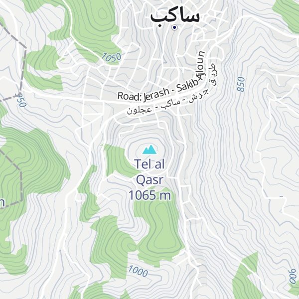 Map of Tel al Qasr