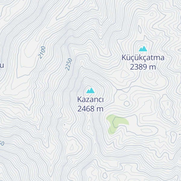 Map of Kazancı