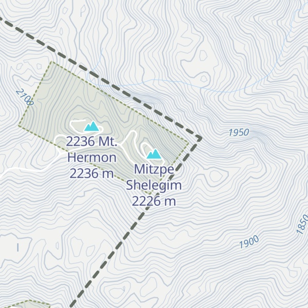 Map of Mitzpe Shelegim