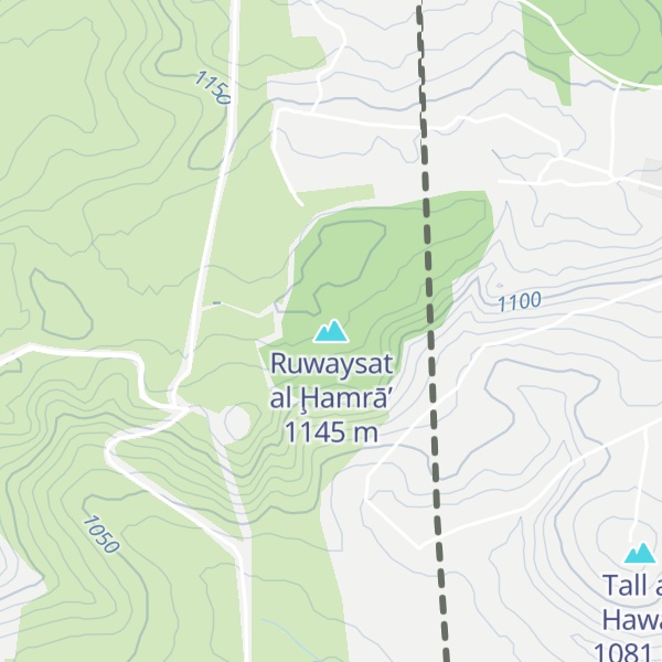 Map of Ruwaysat al Ḩamrā’