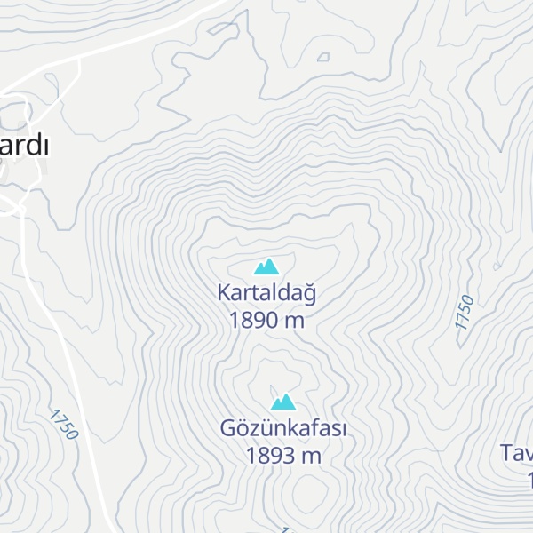 Map of Kartaldağ