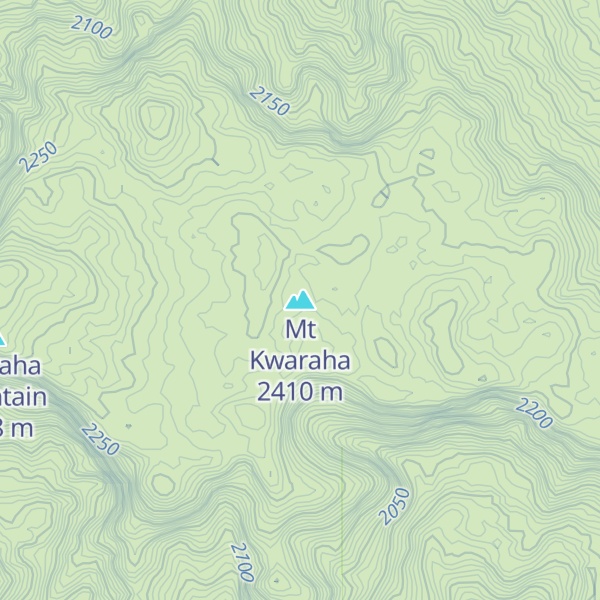 Map of Mt Kwaraha