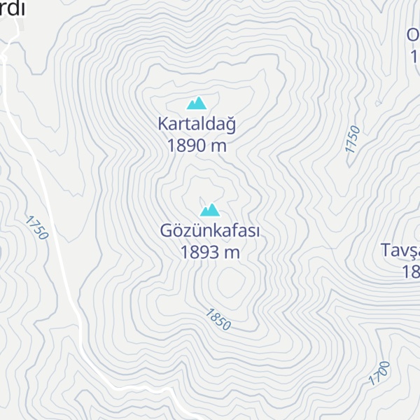 Map of Gözünkafası
