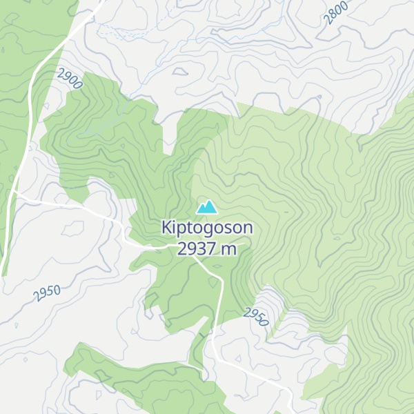 Map of Kiptogoson