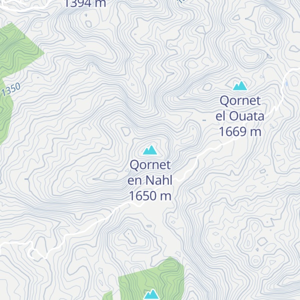 Map of Qornet en Nahl