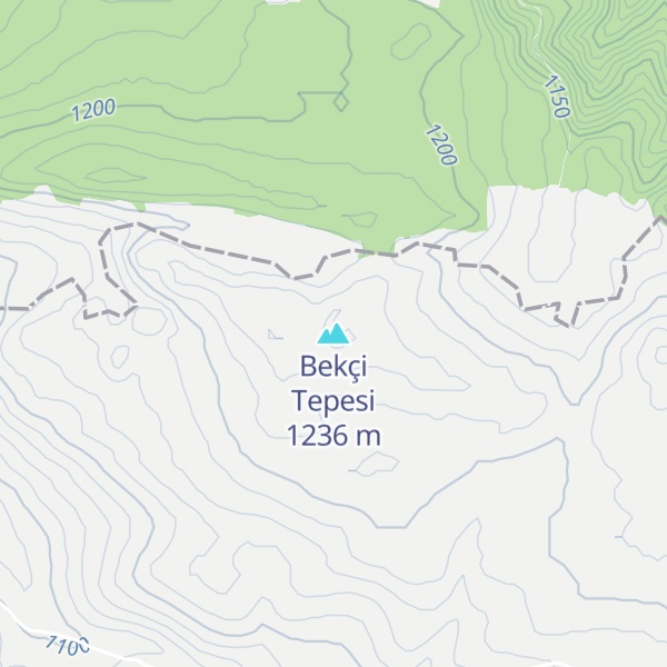 Map of Bekçi Tepesi