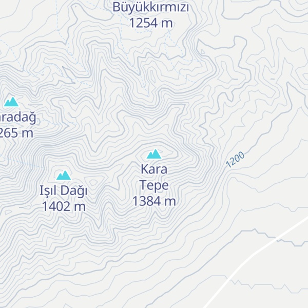 Map of Kara Tepe