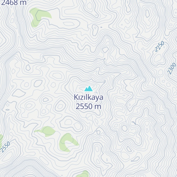 Map of Kızılkaya