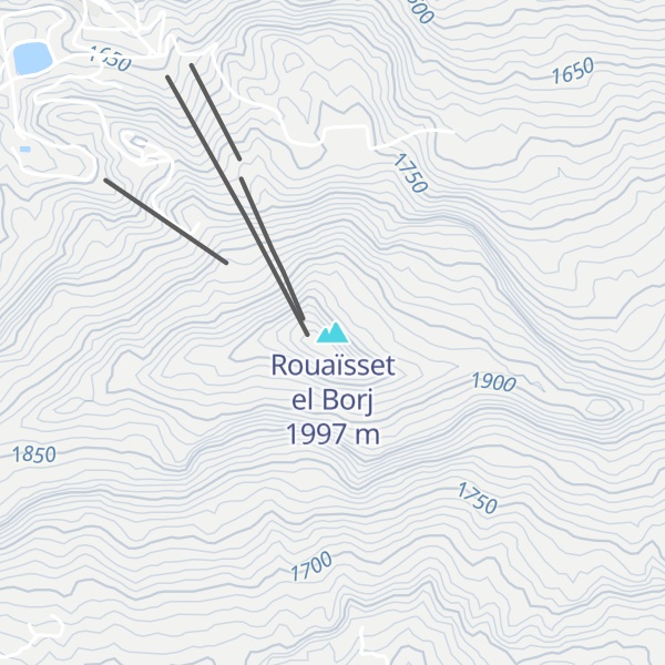 Map of Rouaïsset el Borj