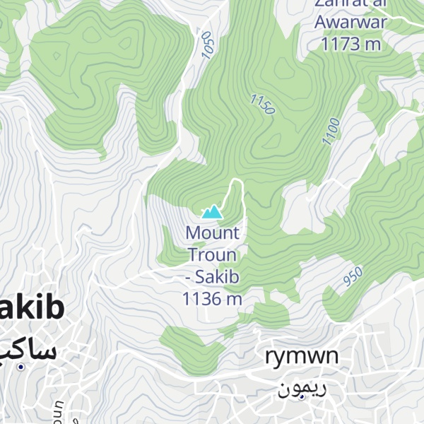 Map of Mount Troun - Sakib