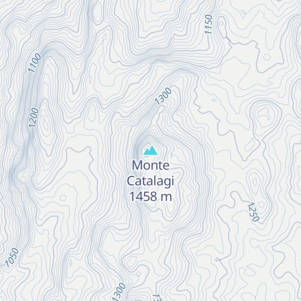 Map of Monte Catalagi