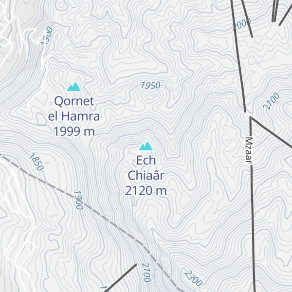 Map of Ech Chiaâr