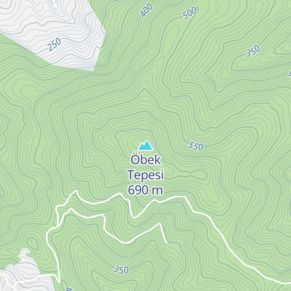 Map of Öbek Tepesi