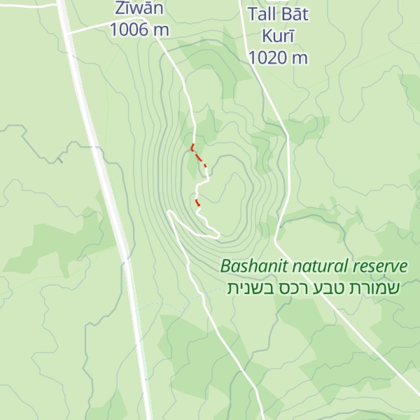 Map of Har Bnei Rasan