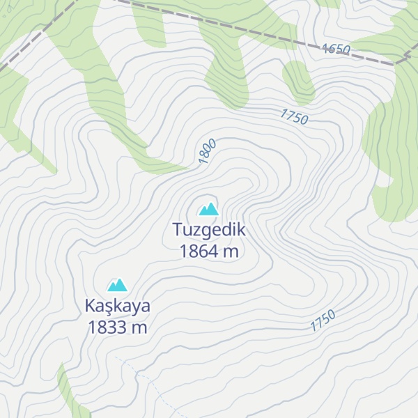 Map of Tuzgedik