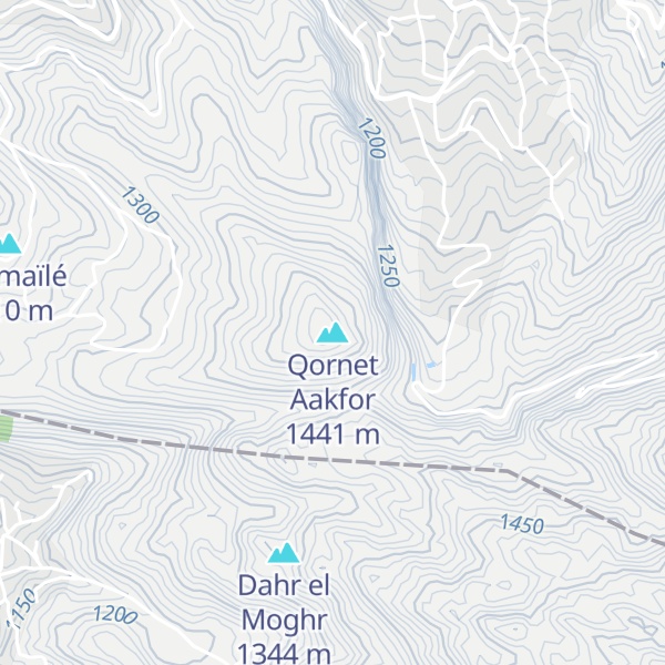 Map of Qornet Aakfor