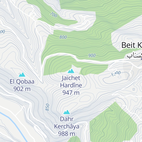 Map of Jaïchet Hardîne