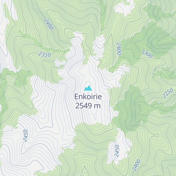 Map of Enkoirie