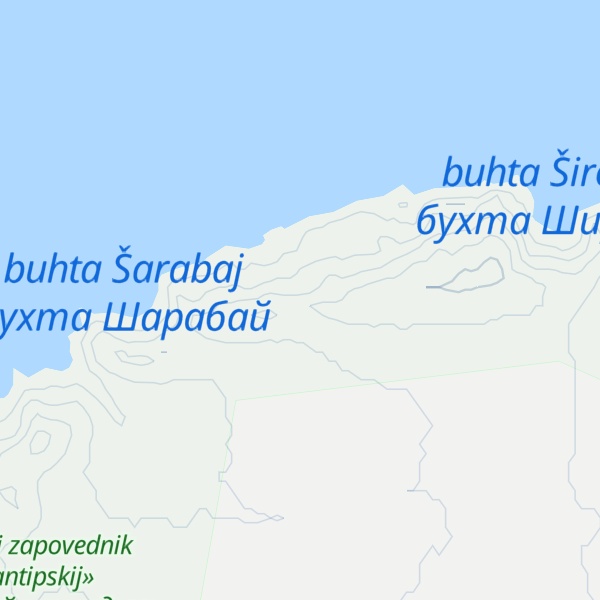 Map of Glamping Zapovedniy Mys