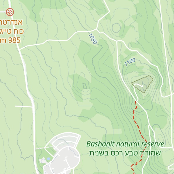 Map of Tall al Aḩmar