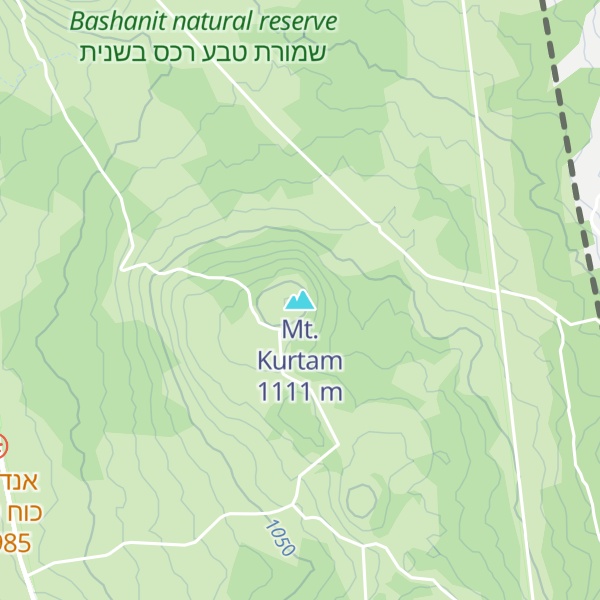 Map of Mt. Kurtam