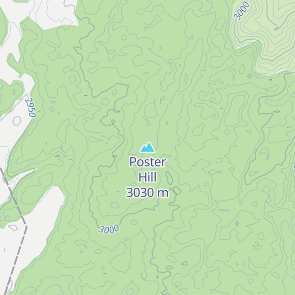 Map of Poster Hill