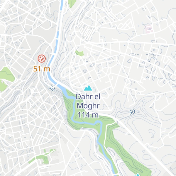 Map of Dahr el Moghr