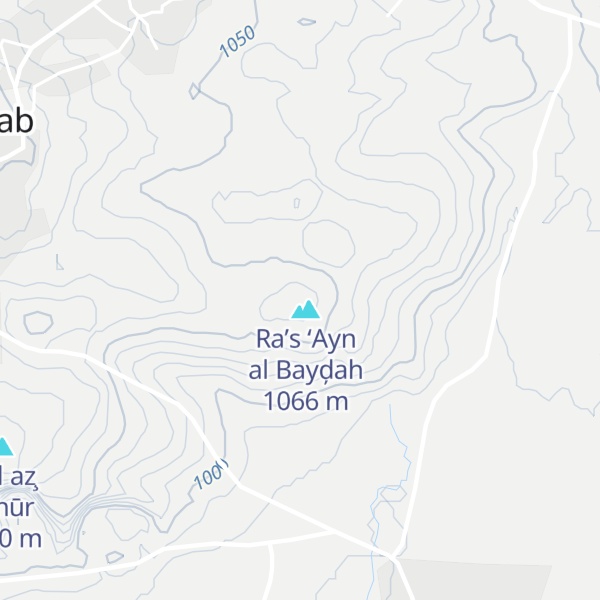 Map of Ḑuhūr Ţurunjah