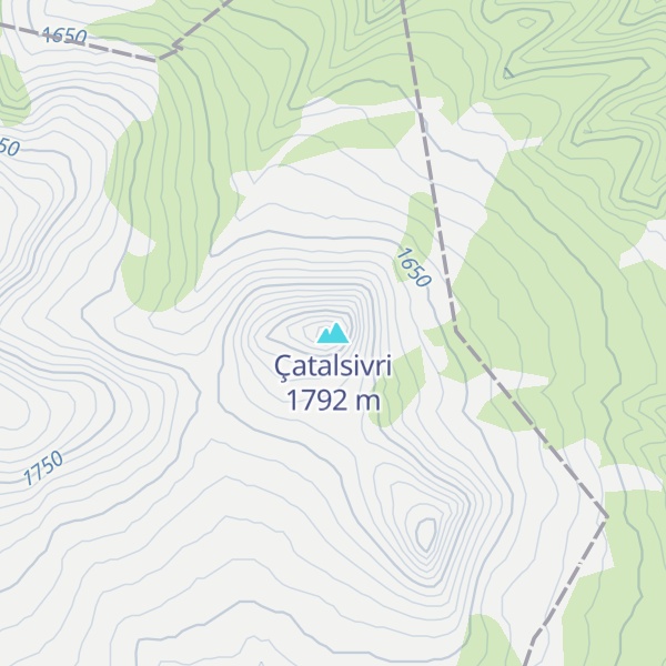 Map of Çatalsivri