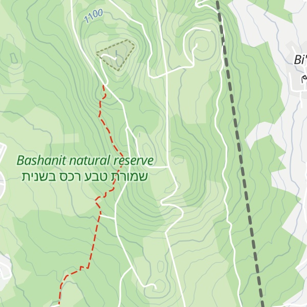 Map of Tel esh Shi‘āf el Kabīr